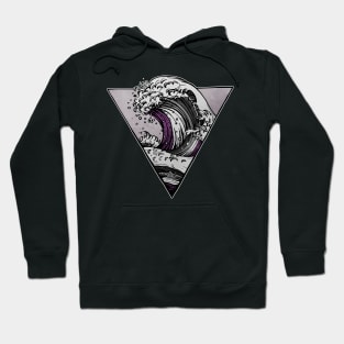 Asexual LGBT Wave Hoodie